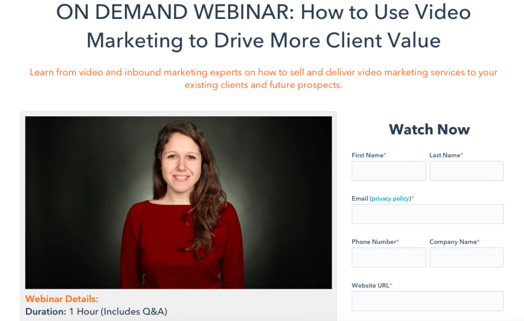 marketing a webinar