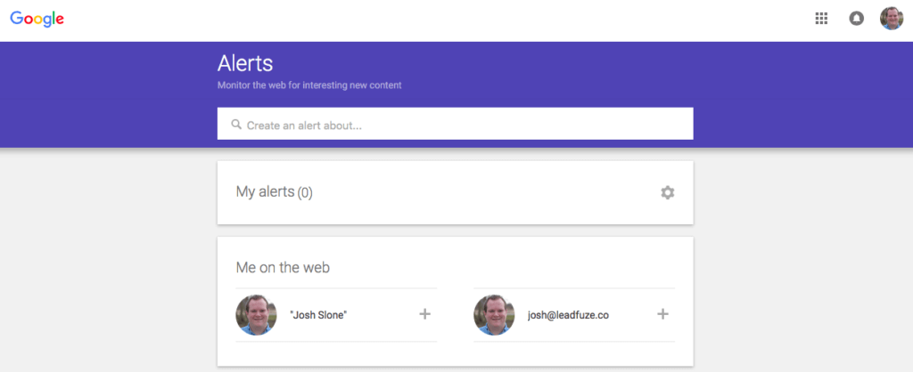 Google Alerts