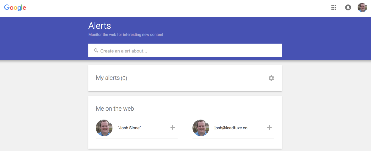 Google Alerts