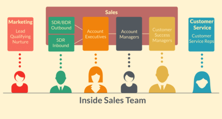 Sales team members