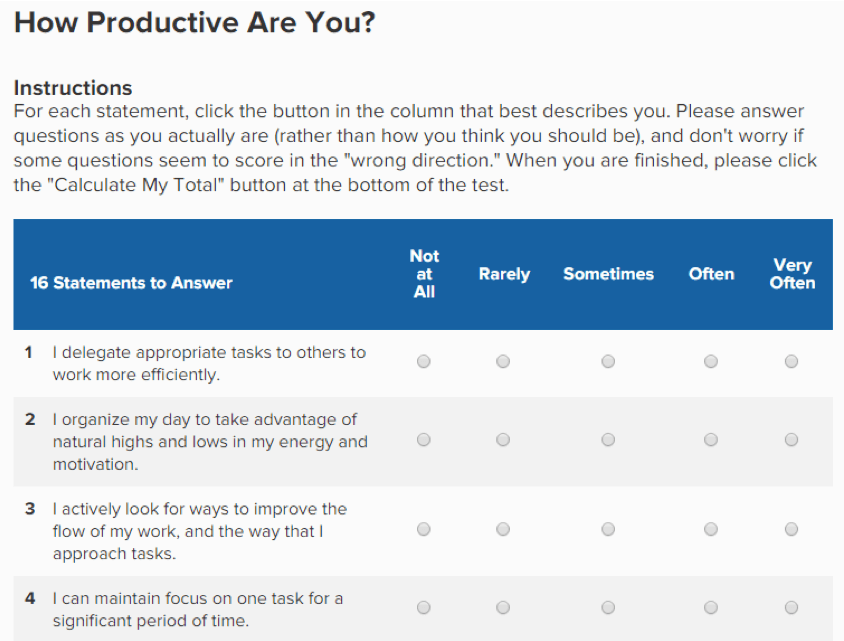 employee engagement quiz