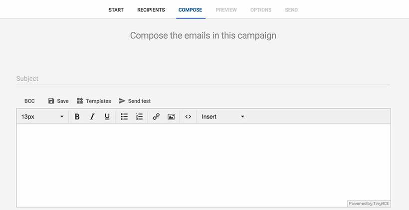 Automated Email Compose Emails