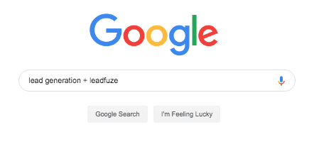 Google Lead Generation LeadFuze