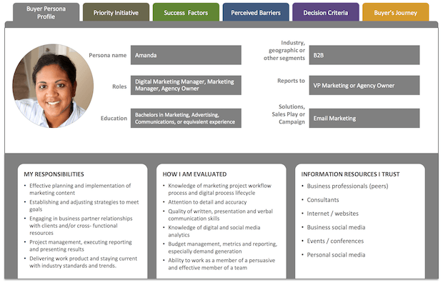 Buyer persona for shorter b2b sales cycle