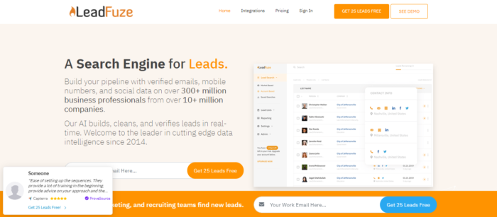 lead generation tool for contractors