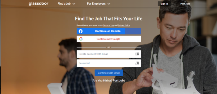 free job hiring site