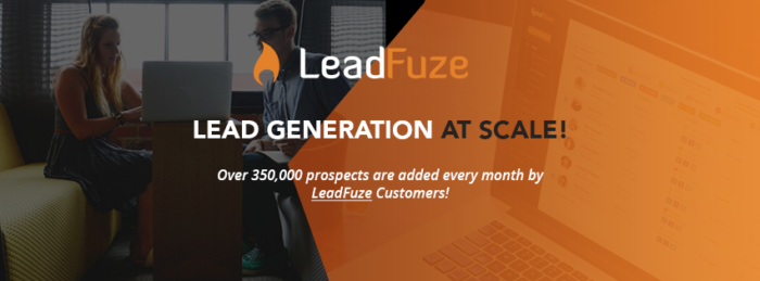 LeadFuze lead generation image