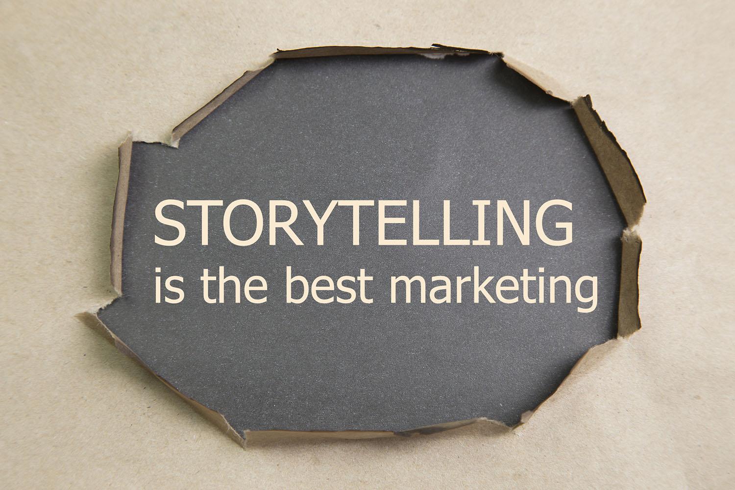 peer to peer marketing story telling