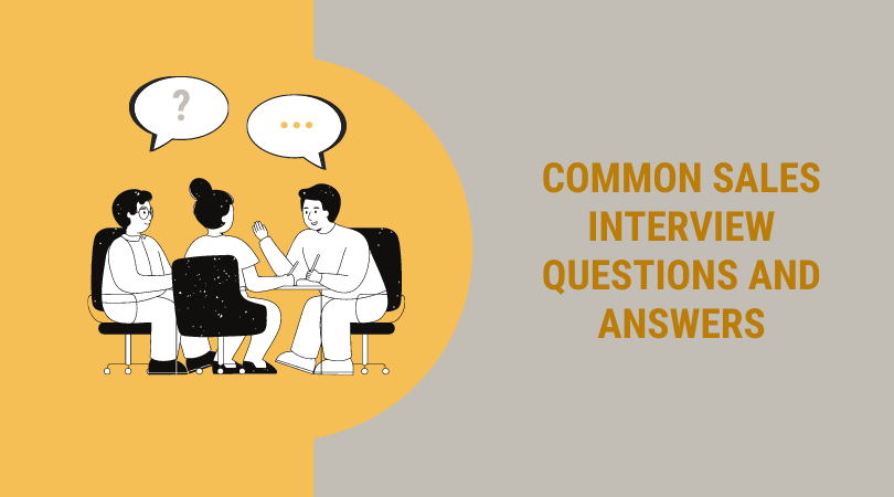 sales interview questions and answers